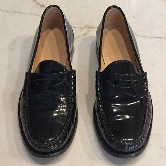 J. Crew Black Penny Loafers - Picture 3 of 13